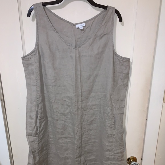 pure jill linen dress